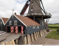 Photo Textures of Building Windmill